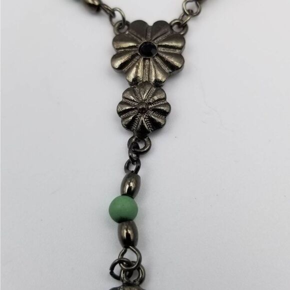 Estate dangle Victorian drop necklace‎ - Picture 2 of 2